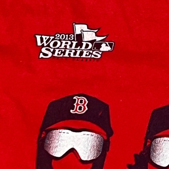 Boston Red Sox 2013 World Series MLB Baseball Sports Tshirt - Picture 5 of 7